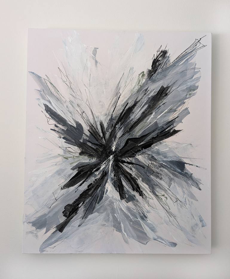 Original Abstract Expressionism Abstract Painting by Patty Toner