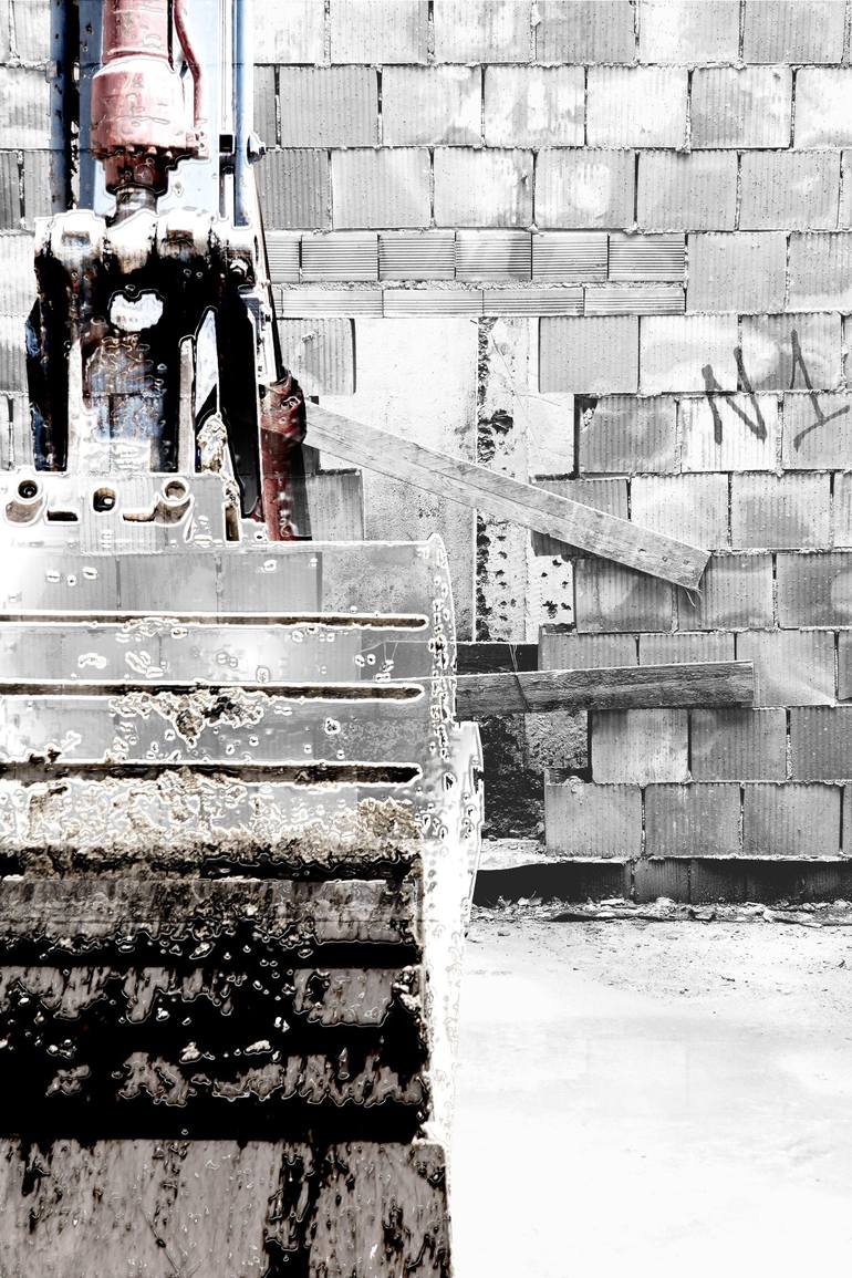 Original Architecture Photography by Roberto Cami | Conceptual Art on Paper | MIND AND MACHINE 02