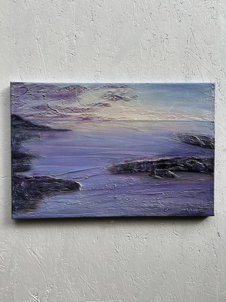 Original Contemporary Seascape Painting by Elena Giunco