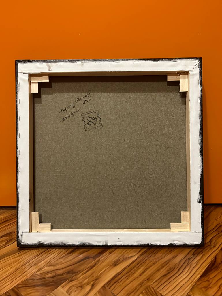 Original Abstract Expressionism Abstract Painting by Elena Giunco