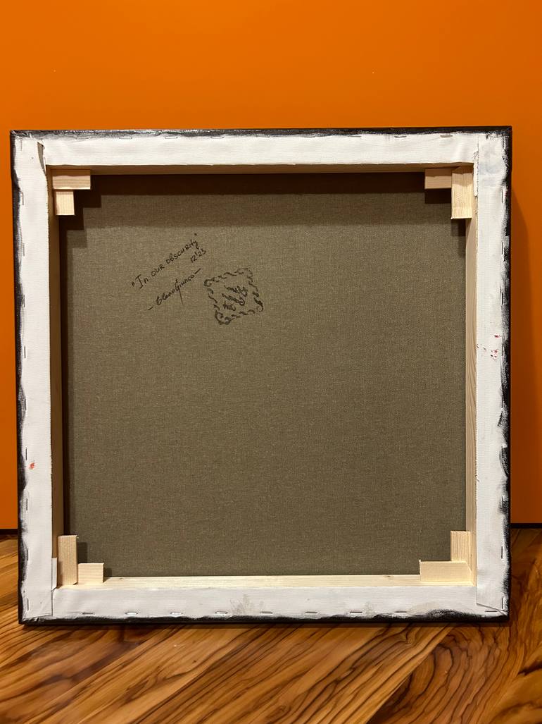 Original Abstract Expressionism Abstract Painting by Elena Giunco