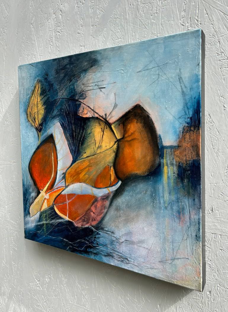 Original Abstract Expressionism Abstract Painting by Elena Giunco