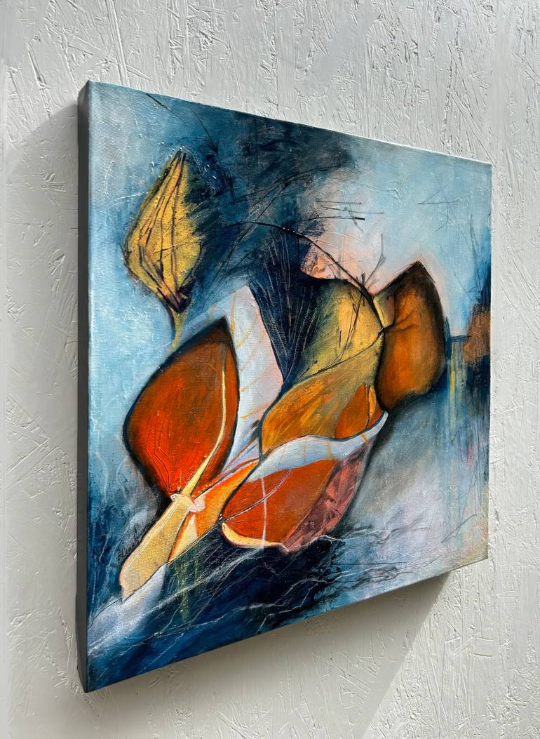 Original Abstract Expressionism Abstract Painting by Elena Giunco