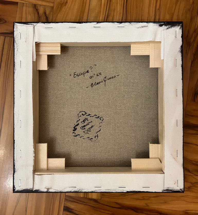 Original Abstract Expressionism Abstract Painting by Elena Giunco