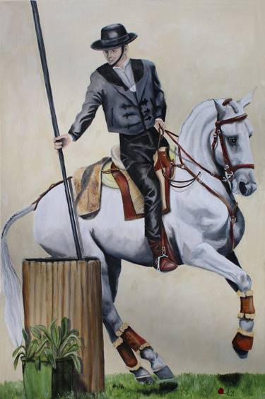 Original Horse Paintings by Mandeigh Wells