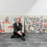 Diptych 'When will we dance together again?' by Eva van den Hamsvoort