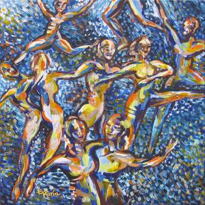 Collection Dancing People by Eva van den Hamsvoort