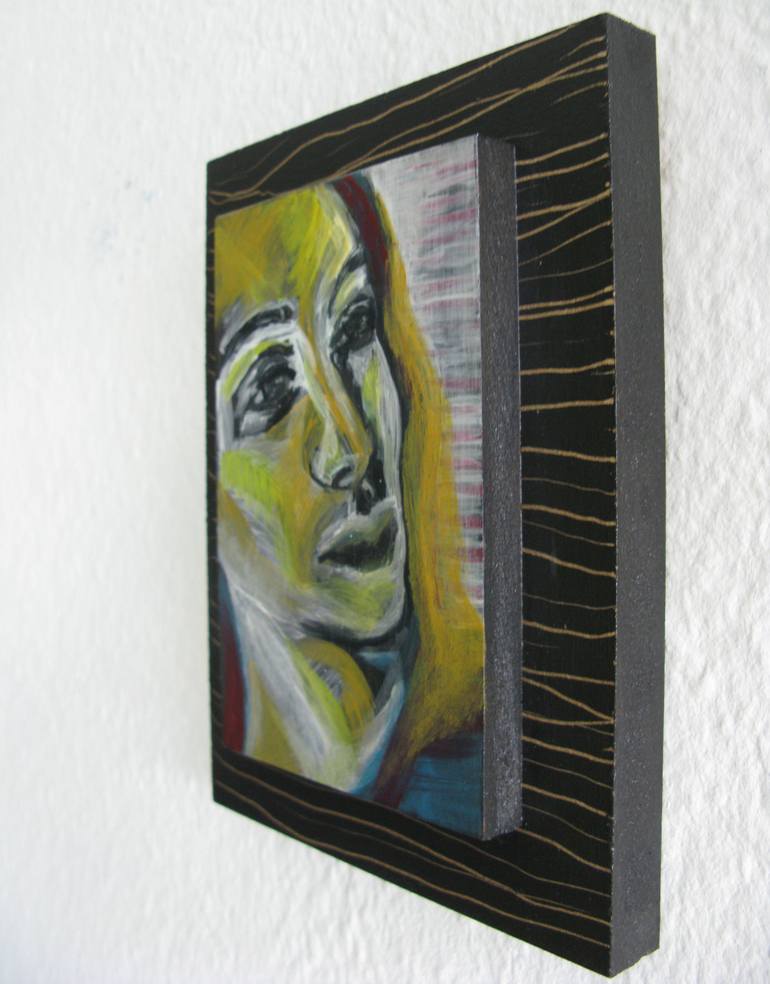 Original Portraiture Portrait Painting by Eva van den Hamsvoort