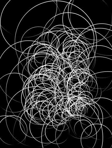 Print of Abstract Geometric Digital by Anum Israr