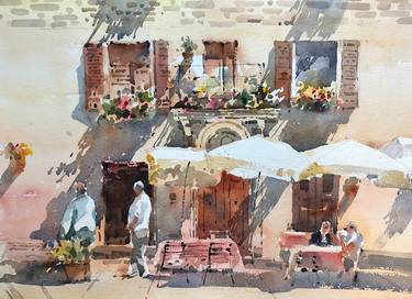 Print of Fine Art Places Paintings by Lee Wee Xian