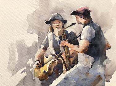 Print of Music Paintings by Lee Wee Xian