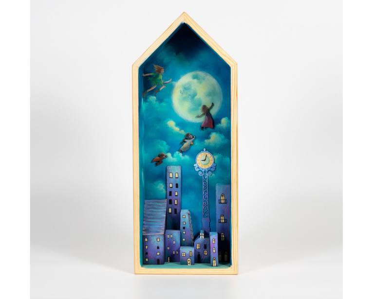 Wall Art Decor 3D Shadow Box Sculpture by Sofia Filea | Saatchi Art