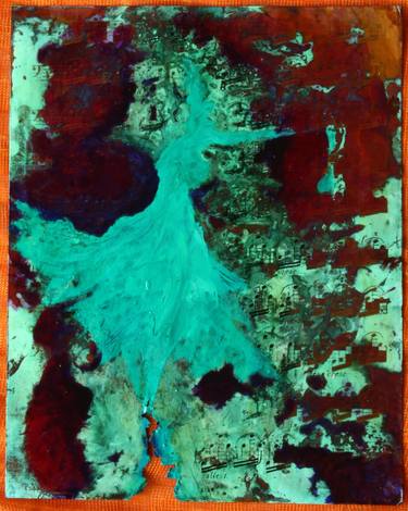 Original Contemporary Abstract Mixed Media by Gülhan Art