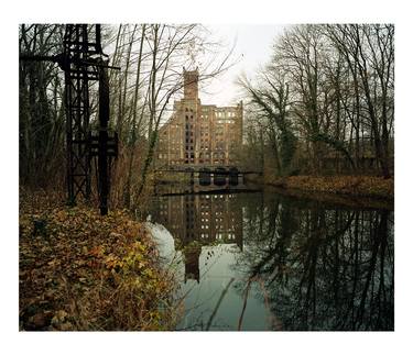 Closed down industrial Mill in the former GDR thumb