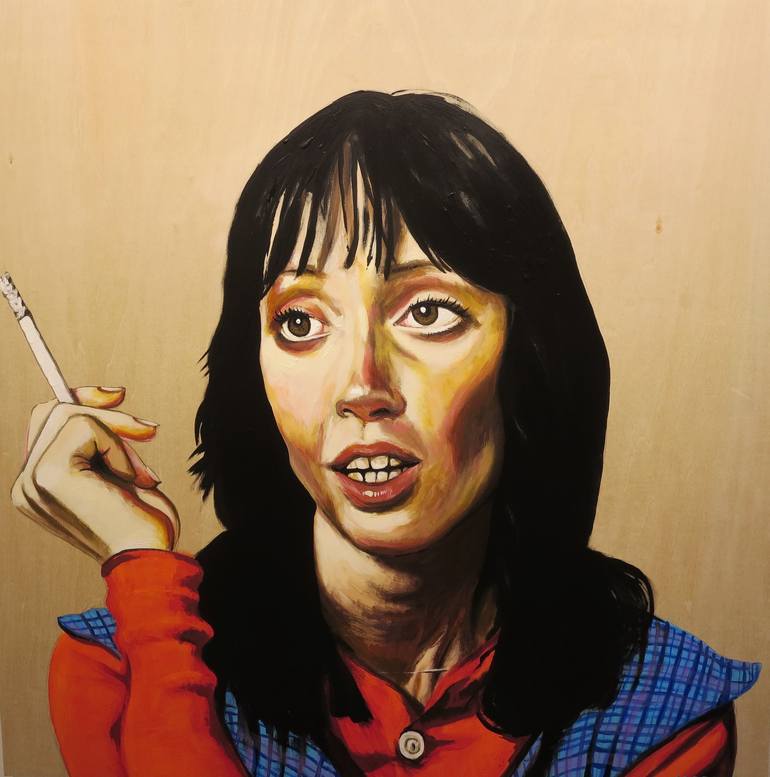 Shelley Duvall As Wendy Torrance Painting By Karl Horeis Saatchi Art