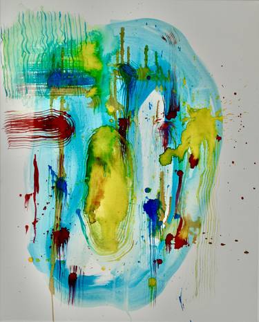 Original Abstract Expressionism Abstract Paintings by André Martens