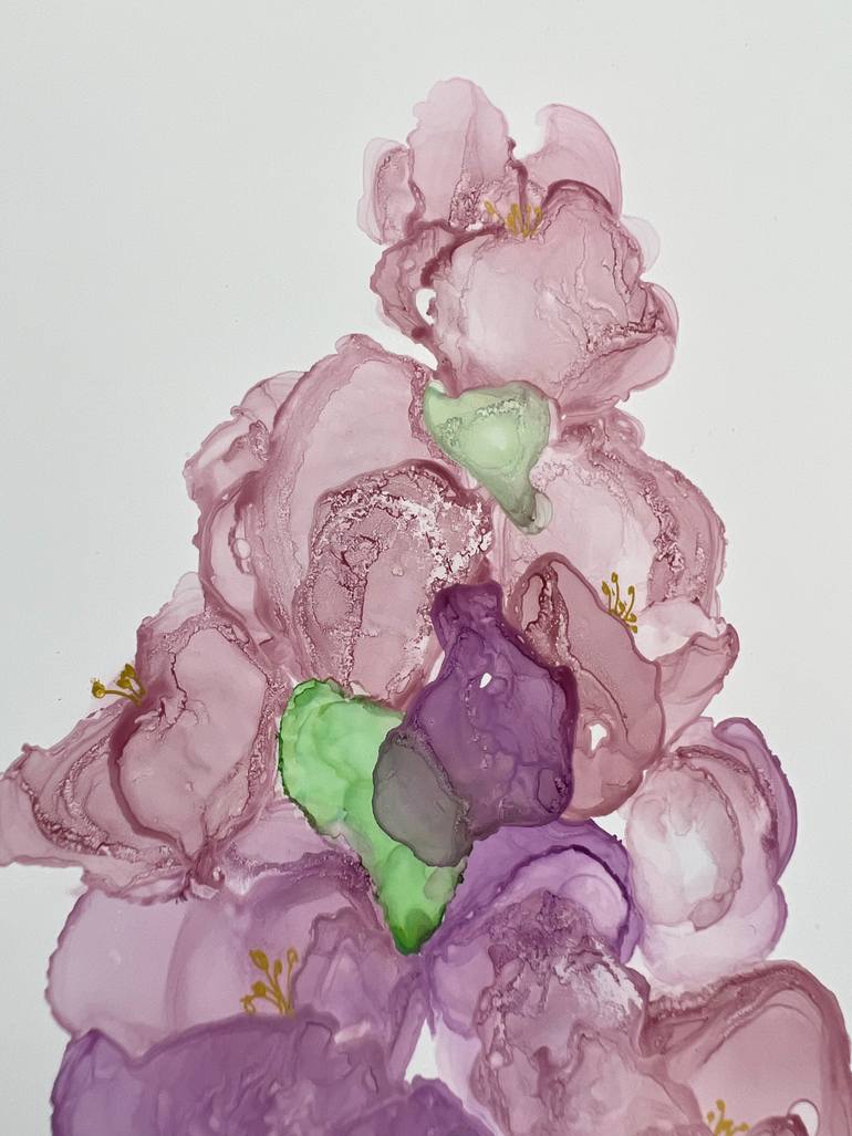 Original Abstract Nature Drawing by ŽAnete SmodičA