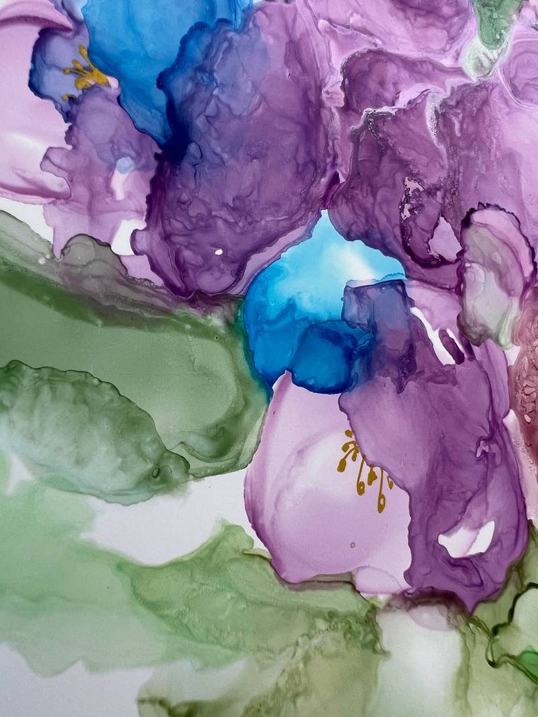 Original Abstract Nature Drawing by ŽAnete SmodičA