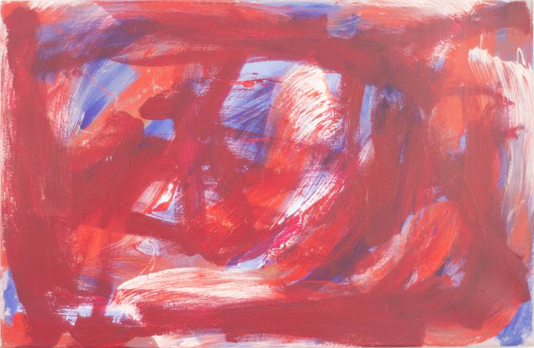 Original Abstract Expressionism Abstract Painting by Boris Pilyov