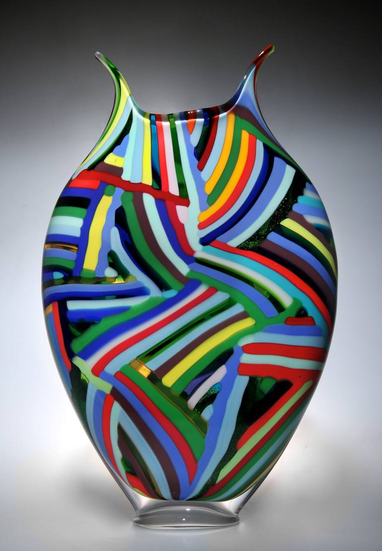 Original Contemporary Patterns Sculpture by David Patchen