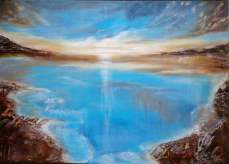 Original Seascape Painting by Irina Morisch