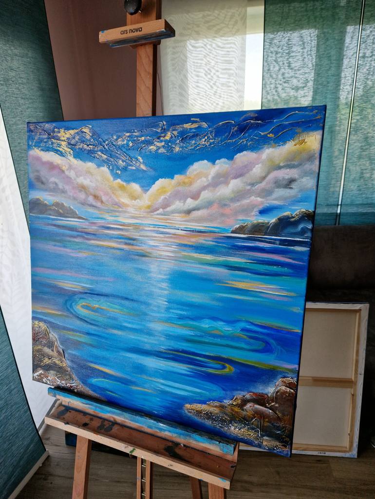 Original Seascape Painting by Irina Morisch