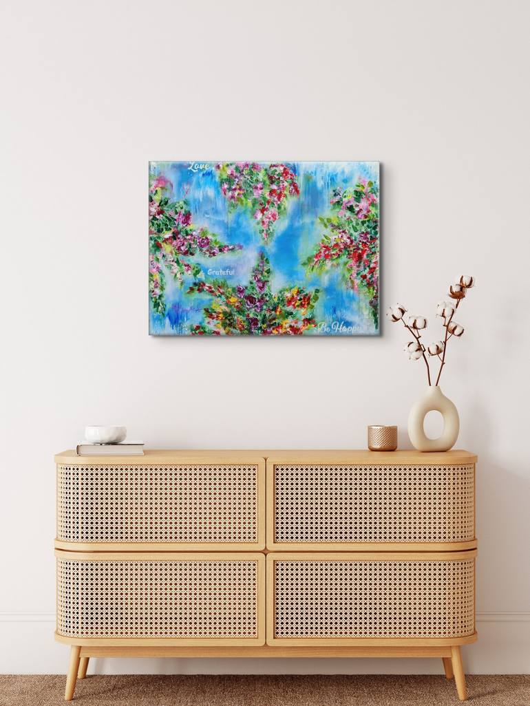 Original Floral Painting by Irina Morisch