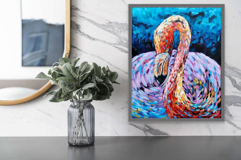 Original Modernism Animal Painting by Irina Morisch