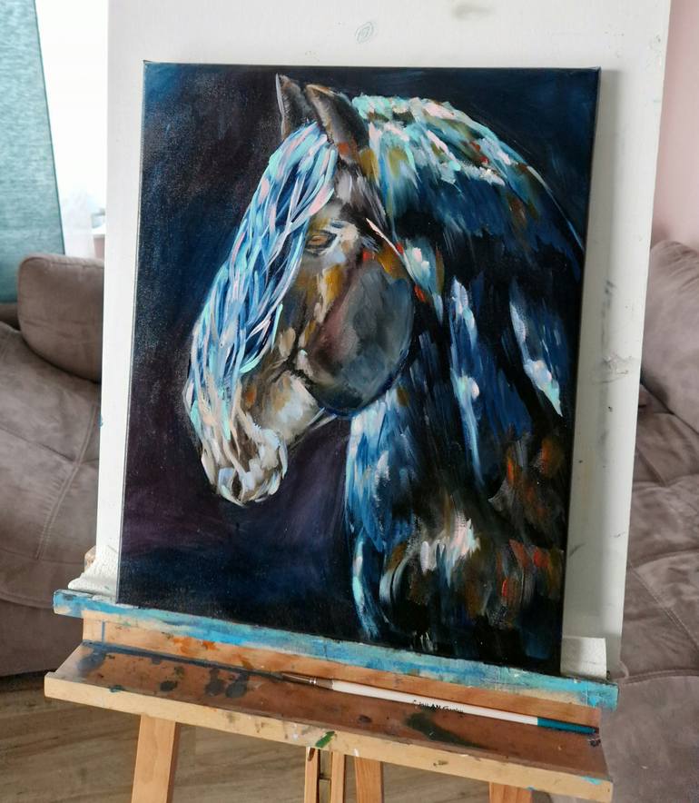 Original Contemporary Animal Painting by Irina Morisch