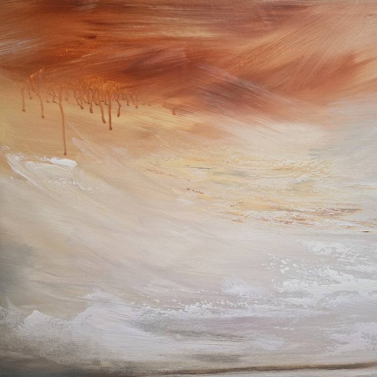Original Abstract Seascape Painting by Irina Morisch