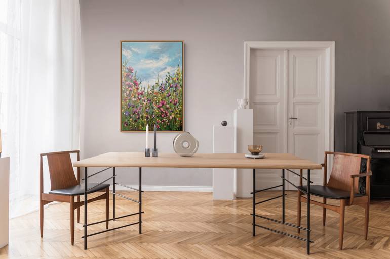 Original Contemporary Floral Painting by Irina Morisch