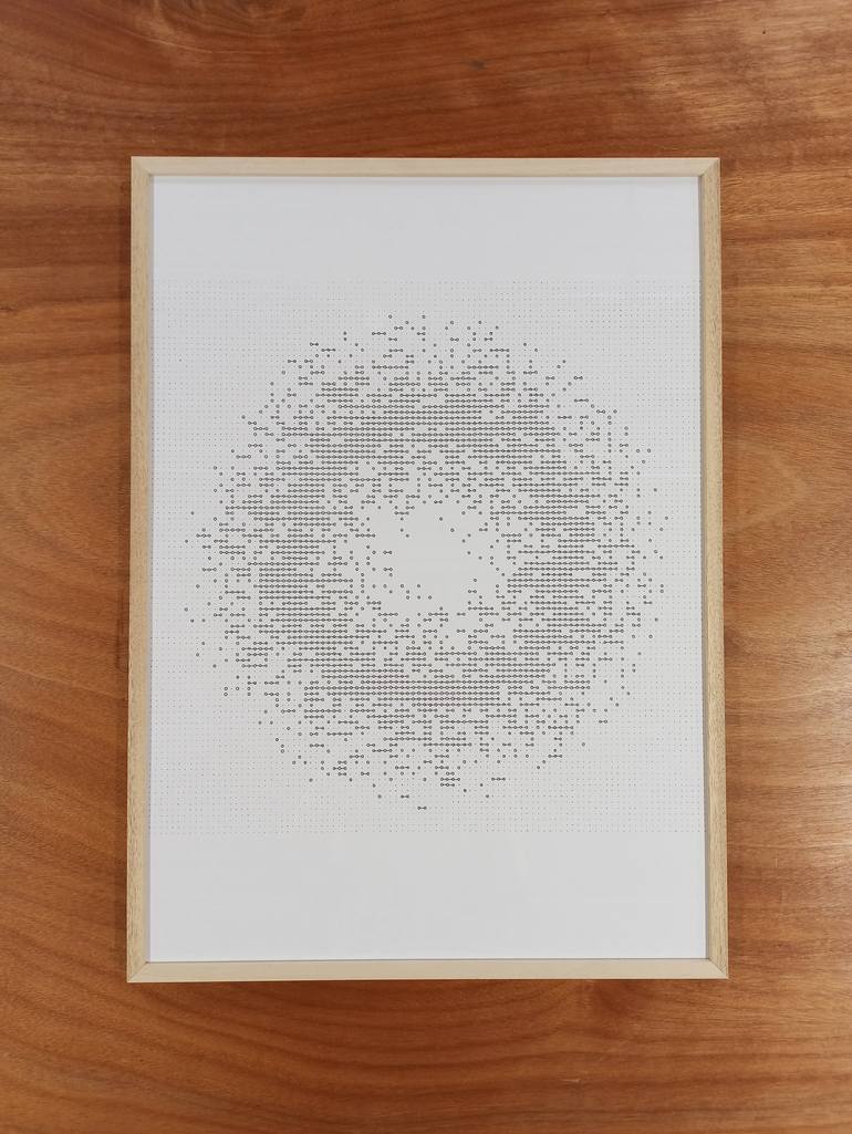 Original Geometric Drawing by Maurice van Venrooij