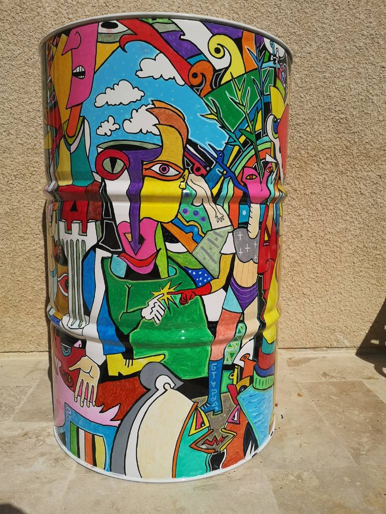 Original Street Art Pop Culture/Celebrity Sculpture by Jean-Paul Sportiello