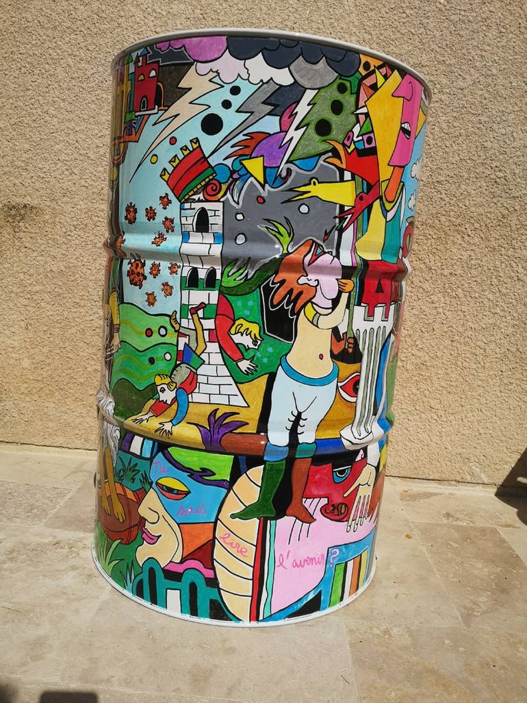 Original Street Art Pop Culture/Celebrity Sculpture by Jean-Paul Sportiello