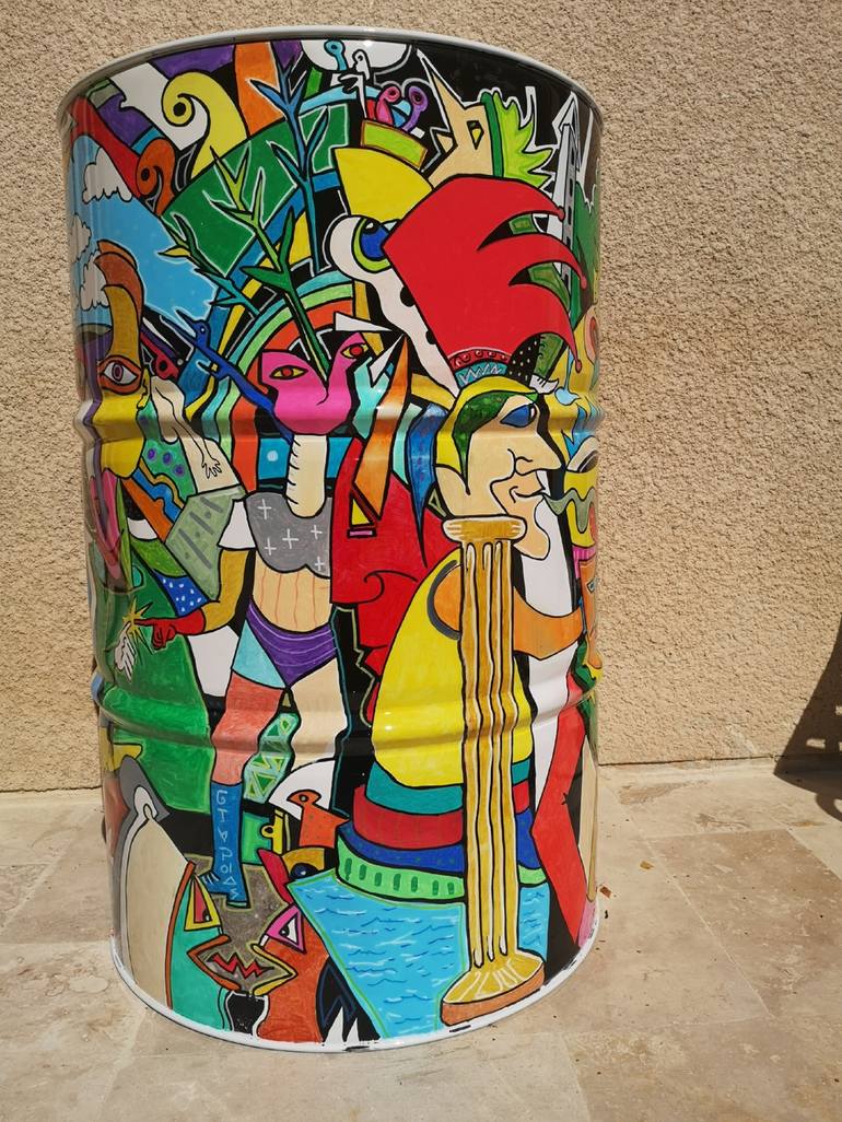 Original Street Art Pop Culture/Celebrity Sculpture by Jean-Paul Sportiello