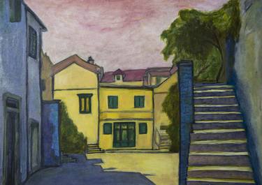 Original Architecture Paintings by Lana Enderle