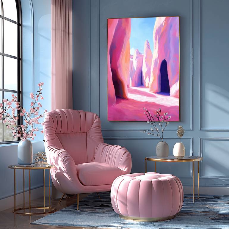 Original Digital Art Landscape Mixed Media by Kristika Moon
