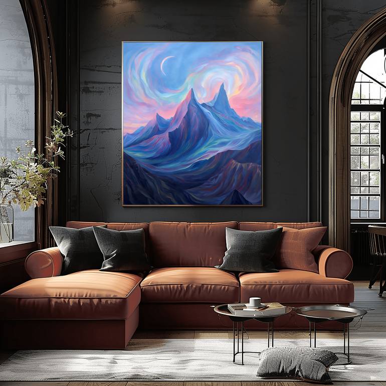 Original Digital Art Landscape Mixed Media by Kristika Moon