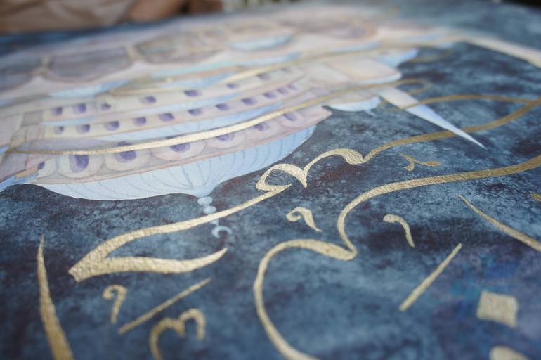 Original Abstract Religion Painting by Ariel Friedman