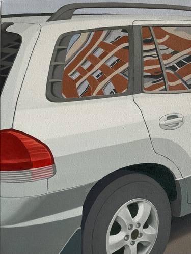 Print of Car Paintings by Jovana Babic