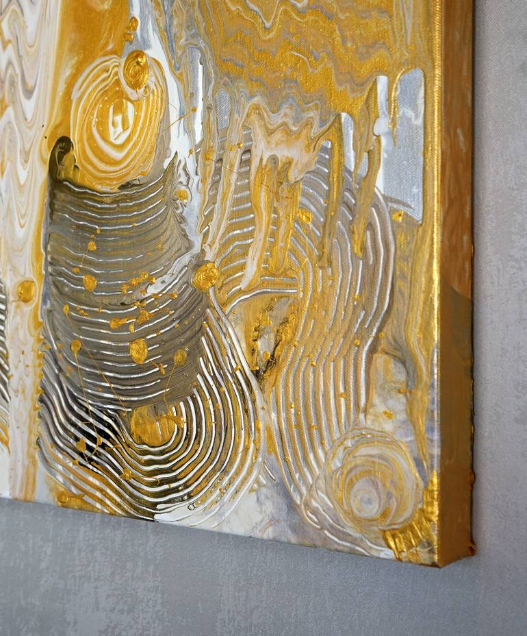 Original Abstract Expressionism Abstract Painting by Wei Xue