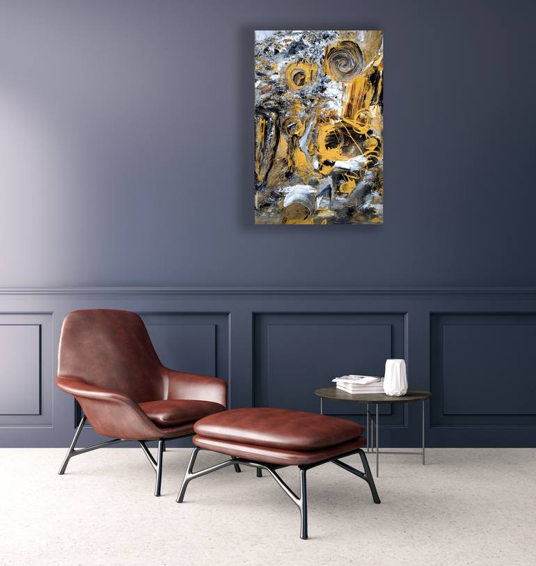 Original Contemporary Abstract Painting by Wei Xue