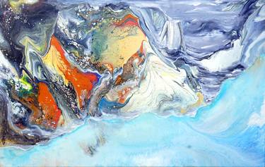 Original Contemporary Abstract Painting by Wei Xue