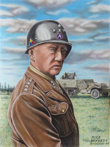 General Patton with Half Track thumb