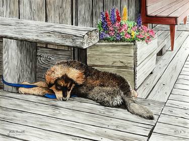 Original Realism Animal Paintings by Mike Bennett