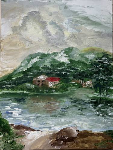 Original Impressionism Landscape Paintings by Maria Avramidou