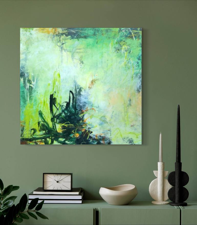 Original Abstract Expressionism Abstract Painting by Tammy Keller