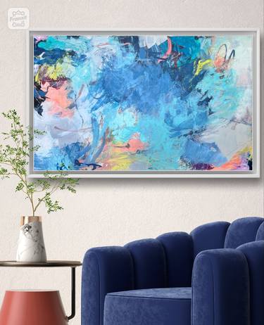 Original Abstract Expressionism Abstract Paintings by Tammy Keller