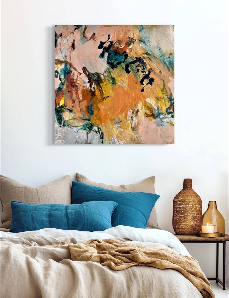 Original Abstract Expressionism Abstract Painting by Tammy Keller