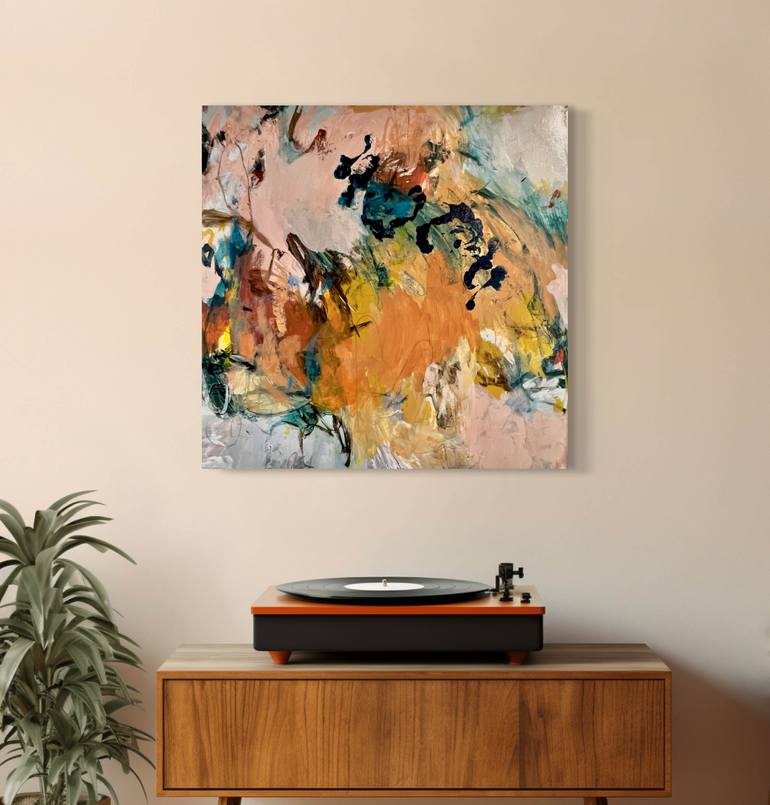 Original Abstract Expressionism Abstract Painting by Tammy Keller